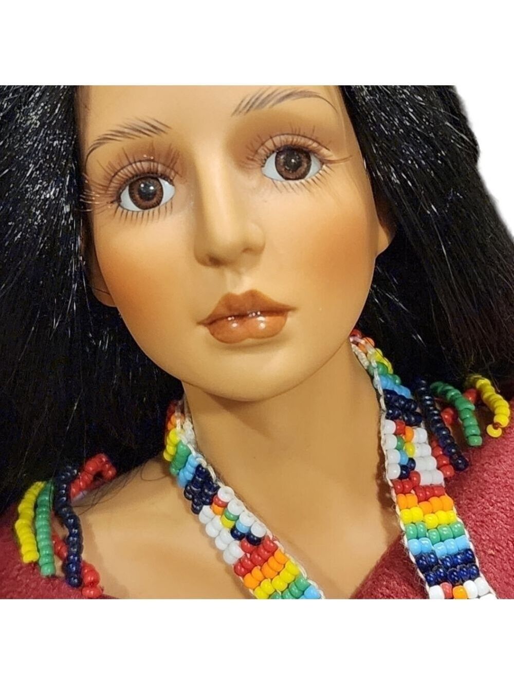 Native American Porcelain Ashton Drake Legend Of Hope figure Doll